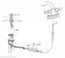 Fig. 01 - Drain assembly for rapid installation in sanitary vessels