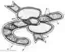 Fig. 01 - Decorative device, in particular for urban development and landscape arrangement