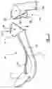 Fig. 02 - Tree for a saddle, an insert for a saddle tree and a saddle tree body