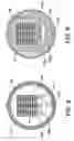 Fig. 09 - Ion transport membrane module and vessel system with directed internal gas flow