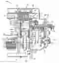 Fig. 01 - Internal combustion engine with actuating oscillating cylinders
