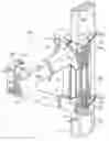 Fig. 01 - Scaffolding system including a scaffolding support