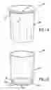 Fig. 09 - Beverage container or container lid with drinking straw