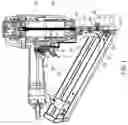 Fig. 02 - Nailing machine with a safety mechanism