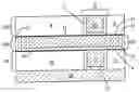 Fig. 01 - Via barrier layers continuous with metal line barrier layers at notched or dielectric mesa portions in metal lines