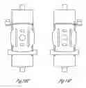 Fig. 49 - Geared tilt mechanism for ensuring horizontal operation of arc lamp