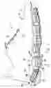 Fig. 02 - Article of footwear with plate dividing a support column