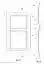 Fig. 08 - Reverse molded plant-on panel component, method of manufacture, and method of decorating a door therewith
