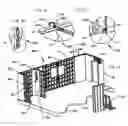 Fig. 09 - Interlocking construction panel showing fabrication thereof and the building system