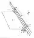 Fig. 07 - Foundation footing form and wall form support apparatus