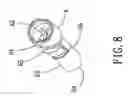 Fig. 09 - Door lock assembly having a press button in an inner handle