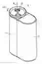 Fig. 07 - Portable container for extinguishing and provisionally storing cigarette butts