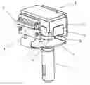Fig. 01 - Photomultiplier system and a microscope