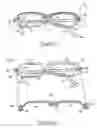 Fig. 02 - Eyeglasses with interchangeable decorative attachments