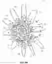 Fig. 13 - Rotor for a turbomachine
