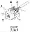 Fig. 02 - Communication jack with wire pair spacing structure