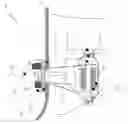Fig. 02 - Motor mount for azimuthing pod
