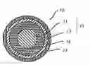 Fig. 01 - Multi-layer golf ball having velocity gradient from faster center to slower cover