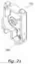 Fig. 22 - Motorized bicycle derailleur assembly