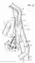 Fig. 11 - Elliptical exercise equipment with stowable arms