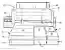 Fig. 01 - Multi-function room furnishing system having articulating separable components