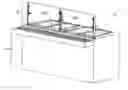 Fig. 01 - Modular food guard apparatus and mounting bracket therefor