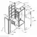 Fig. 01 - Computing housing for blade server with network switch
