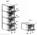 Fig. 09 - Computing housing for blade server with network switch