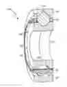Fig. 01 - Rolling element bearing cage with improved pilot surface lubrication
