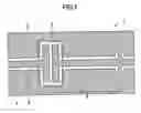 Fig. 02 - Coupling structure, resonator excitation structure and filter for coplanar-waveguide circuit