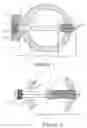 Fig. 02 - Bone screw for positive locking but flexible engagement to a bone