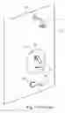 Fig. 02 - Shower trim kit