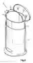 Fig. 07 - Waste container with removable inner container
