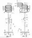 Fig. 08 - Movable and adjustable cooler stand