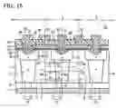 Fig. 10 - Power semiconductor device with epitaxially-filled trenches