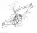 Fig. 01 - Bicycle with rear suspension