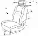 Fig. 01 - Moveable headrest assembly for a vehicle seat