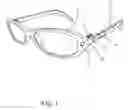 Fig. 02 - Eyeglasses equipped with lamp circuit assembly