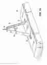 Fig. 09 - Self leveling bracket/stabilizer for fluorescent lighting fixtures with controlled uplight capability