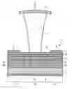 Fig. 01 - Radiation-emitting semiconductor body for a vertically emitting laser and method for producing same