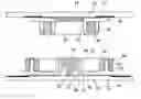 Fig. 01 - Electrical connector having elastic terminals with contacts located at the same level