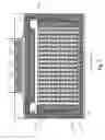 Fig. 08 - Method of sealing an organic el display provided with an adhesive layer over a peripheral insulating layer