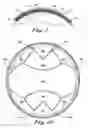 Fig. 02 - Spherical game ball with improved panels