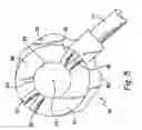 Fig. 06 - Low profile, handle-in-between surgical scissors clamp