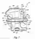 Fig. 08 - Low profile, handle-in-between surgical scissors clamp