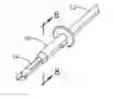 Fig. 01 - Biopsy device incorporating an adjustable probe sleeve
