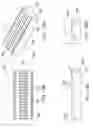 Fig. 19 - Intermediate bone block and its use in bone block assemblies and assembled bone-tendon-bone grafts