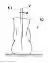 Fig. 01 - Foot tilt angle measuring method, method of selecting shoe or insole for shoe method of manufacturing shoe or insole for shoe, and foot unit tilt angle measuring device