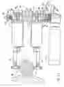 Fig. 14 - Apparatus for the linear dimension checking of mechanical pieces
