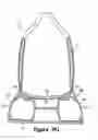Fig. 12 - Article of footwear having a fluid-filled bladder with a reinforcing structure
